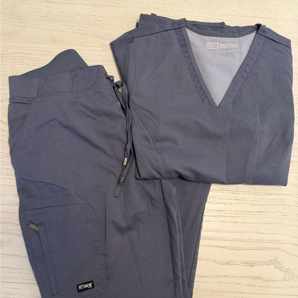 Grey's Anatomy Gray Scrub Set
